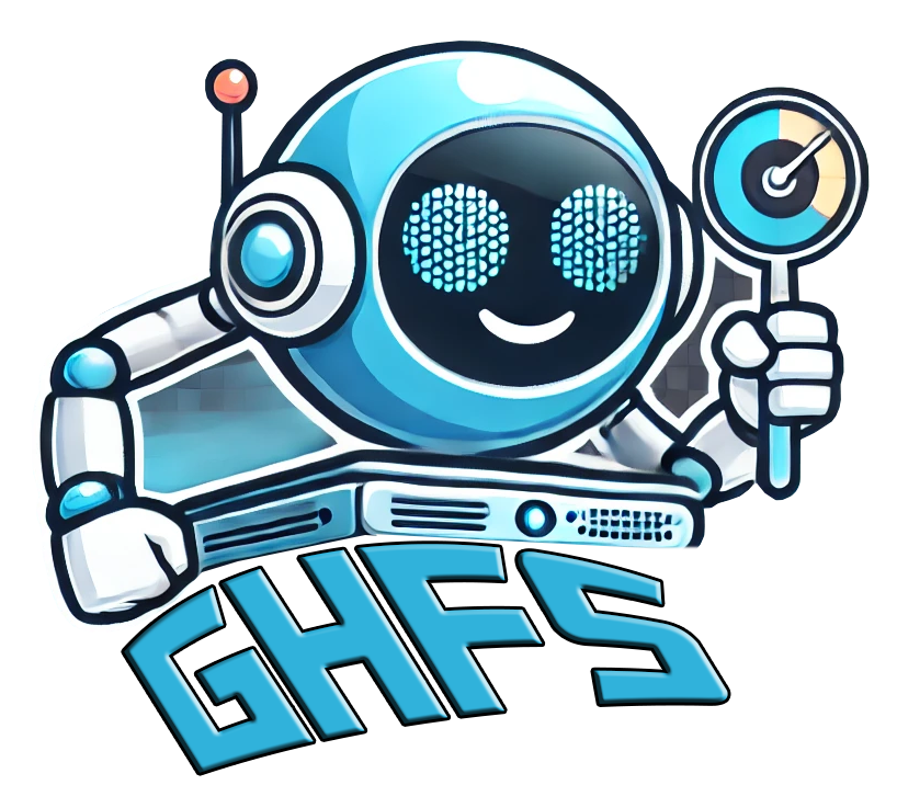 GHFS Hosting robot logo